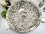 Раковина из мрамора Bowl Grey Doreng Big BM-60022 45*45*17