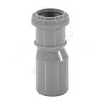 Переход PP-H эксцентрический серый BASE Дн 110х50 б/нап в/к VALFEX 25110050
