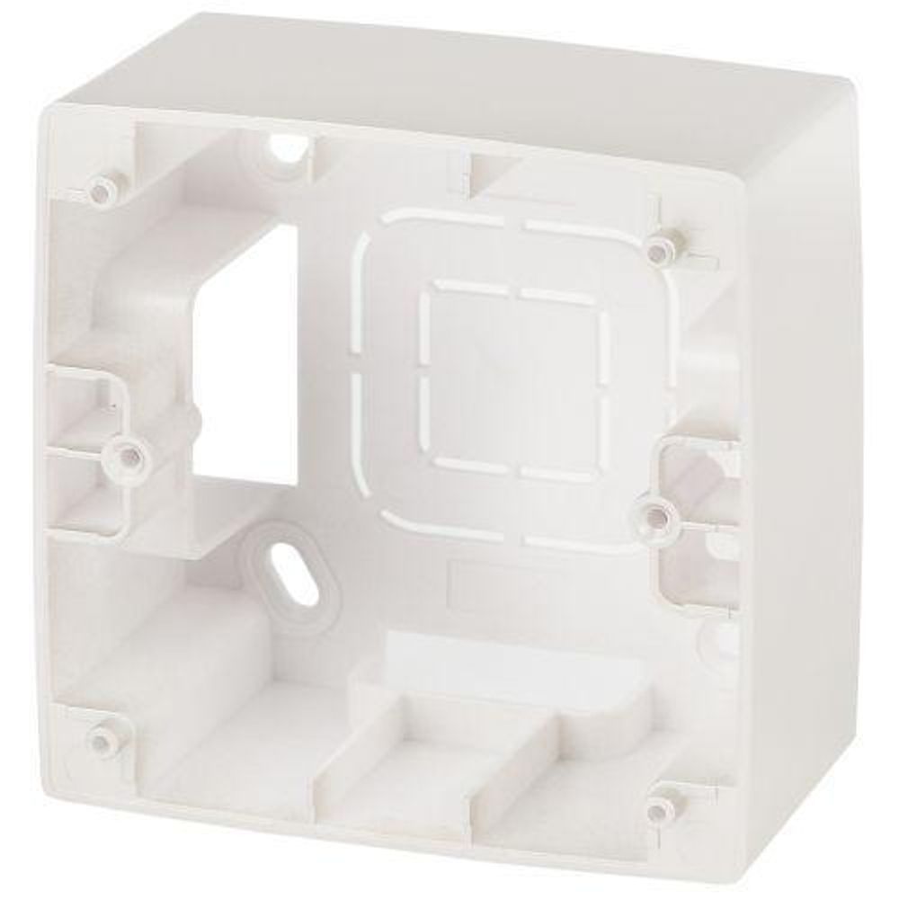 Коробка наклад. монтажа 1 пост Эра12 перламутр 12-6101-15 ЭРА Б0043169