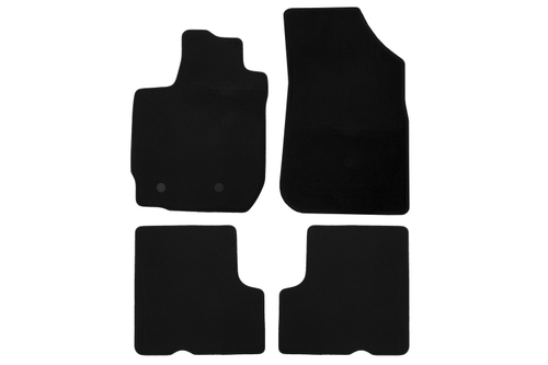 Коврики в салон для RENAULT Duster 2021-, кроссовер, 4 шт. (текстиль) KVR01.041.052.01200K