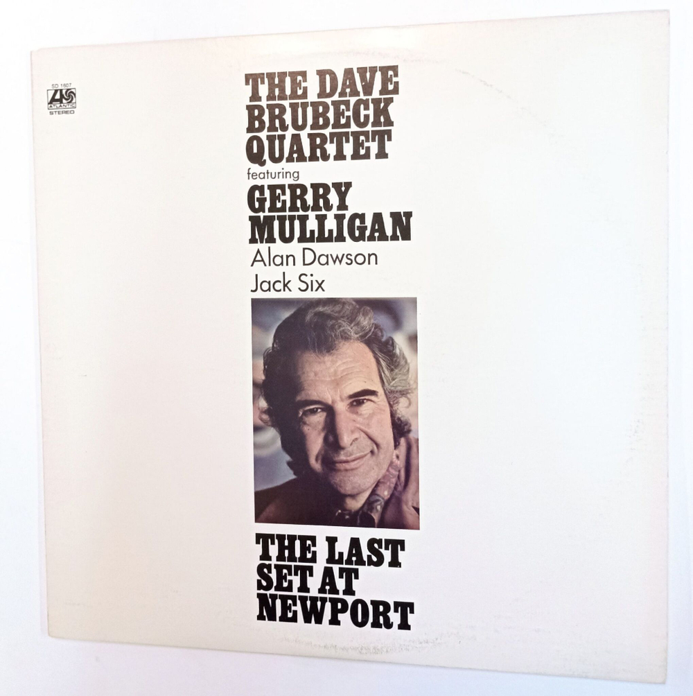 Винтажная виниловая пластинка LP The Dave Brubeck Quartet Featuring Gerry Mulligan, Alan Dawson, Jack Six The Last Set At Newport (USA 1972)