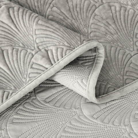 Покрывало 240x260 Sofi De MarkO Розалин светло-серое