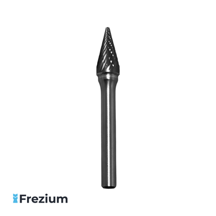 Борфреза по металлу "SGS" (9.5x6x16x63; SM-4M 25578)