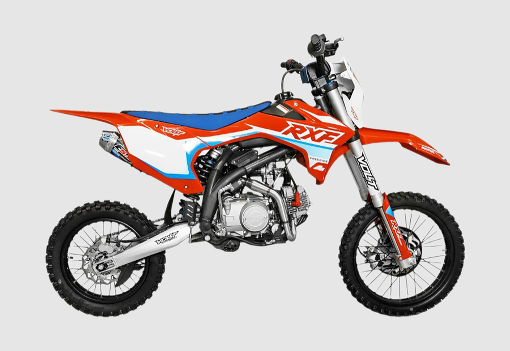 Питбайк Apollo RXF Freeride 125LE 17x14 Красный