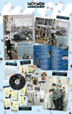 Альбом NCT WISH - WISH Single Album PHOTOBOOK Version