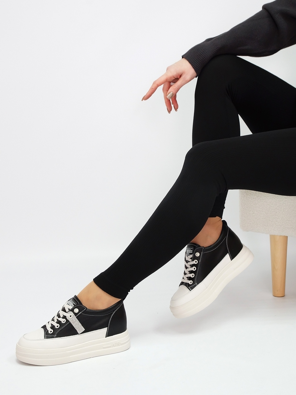 Кеды женские натуральная кожа