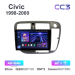 Teyes CC3 9"для Honda Civic 1998-2000 (прав)