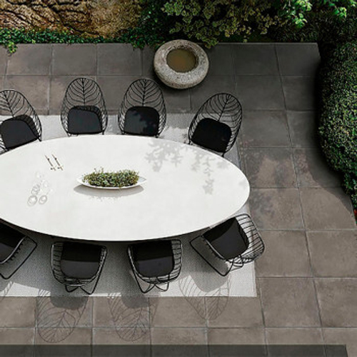 Керамогранит Global Tile Sigma антискользящий 600х600х9,5 мм темно-серый матовый,