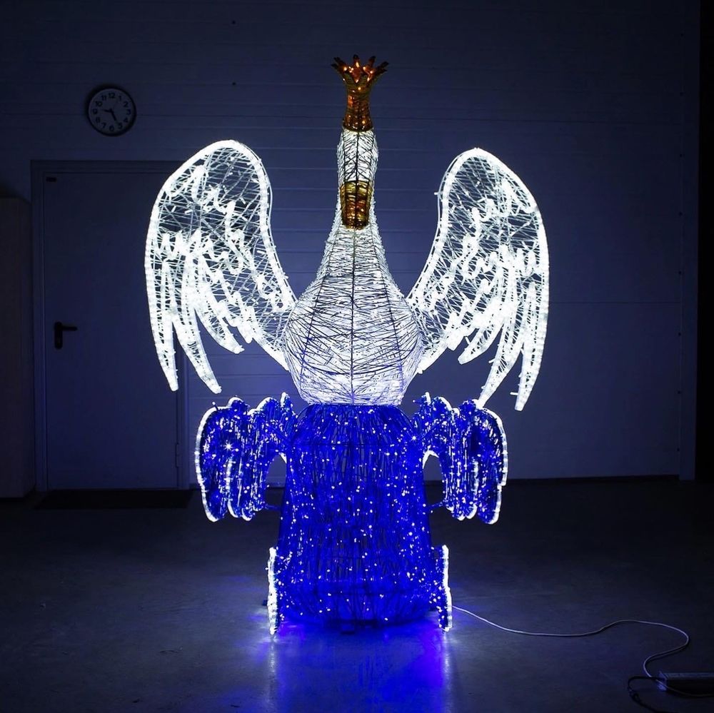 Световая фигура «Царевна-Лебедь»