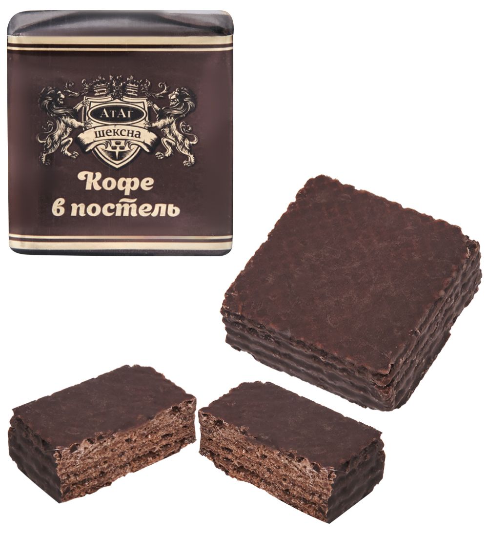 AT-111/1 Вафли глаз. «Кофе в постель» с ароматом кофе 210 гр