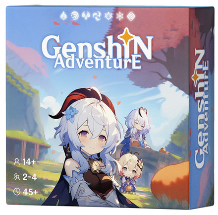 Настольная игра "Genshin Adventure"