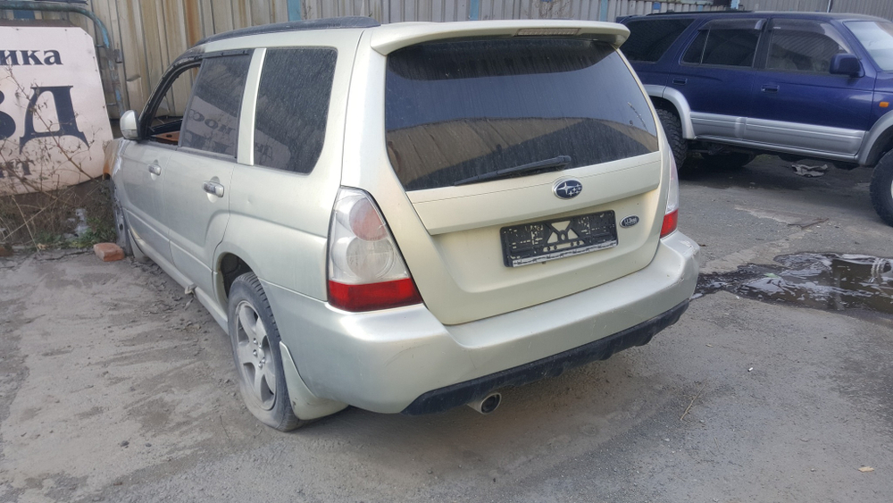 комплект декоративных порогов Subaru Forester SG5 2006