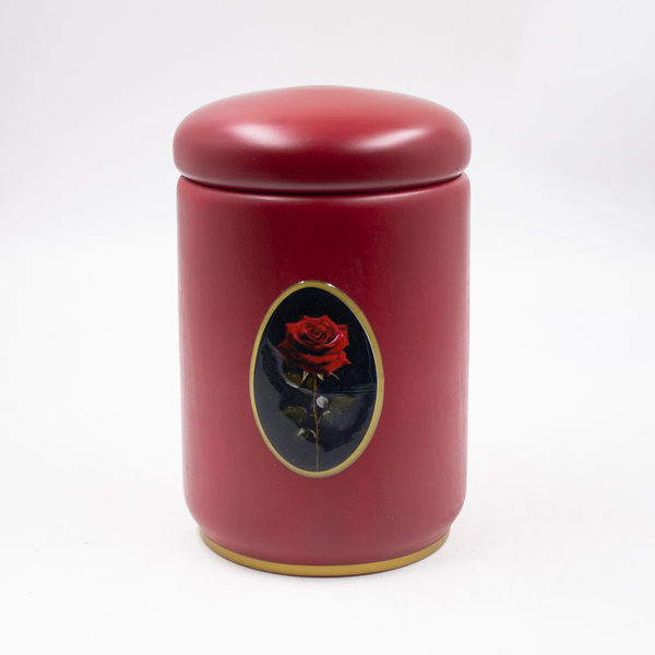 Урна биоразлагаемая «Традиция М» эмаль бордовая