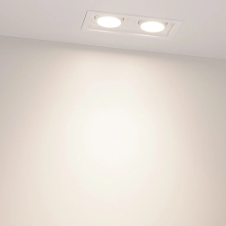 Светильник MS-VORTEX-BUILT-S170x90-2x12W Day4000 (WH-WH, 40 deg, 230V) (Arlight, IP20 Металл, 5 лет) 057771