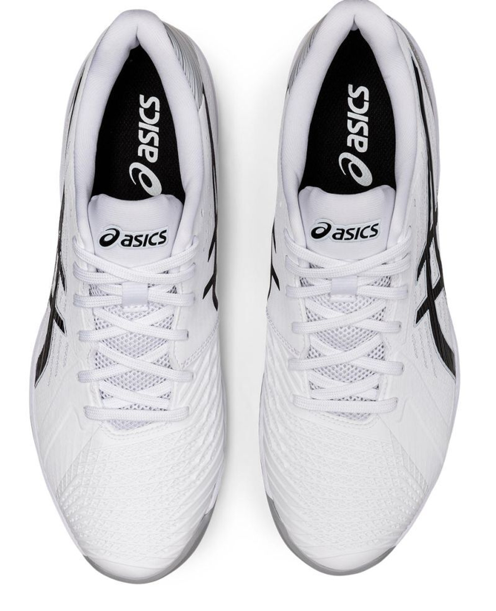 Мужские кроссовки теннисные Asics Solution Swift FF Clay - white/black