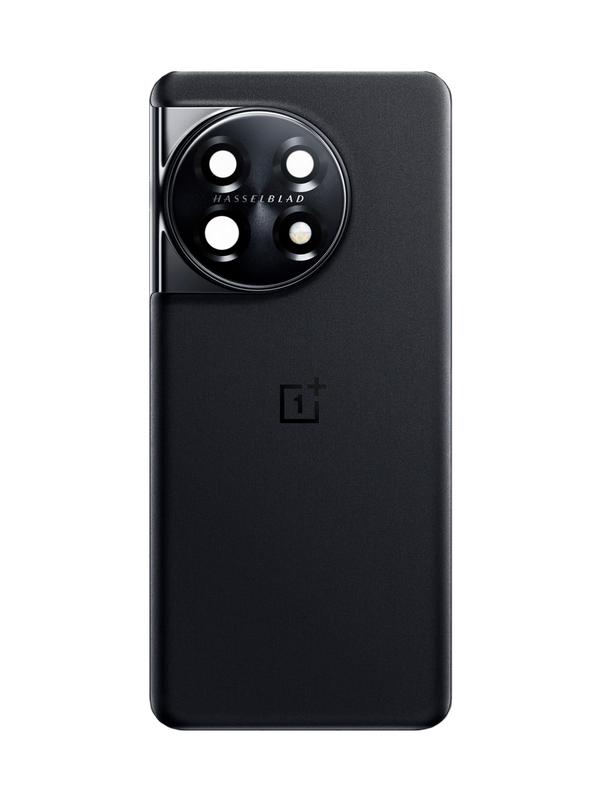 Задняя крышка для OnePlus 11 5G черная (Titan Black) со стеклом камеры