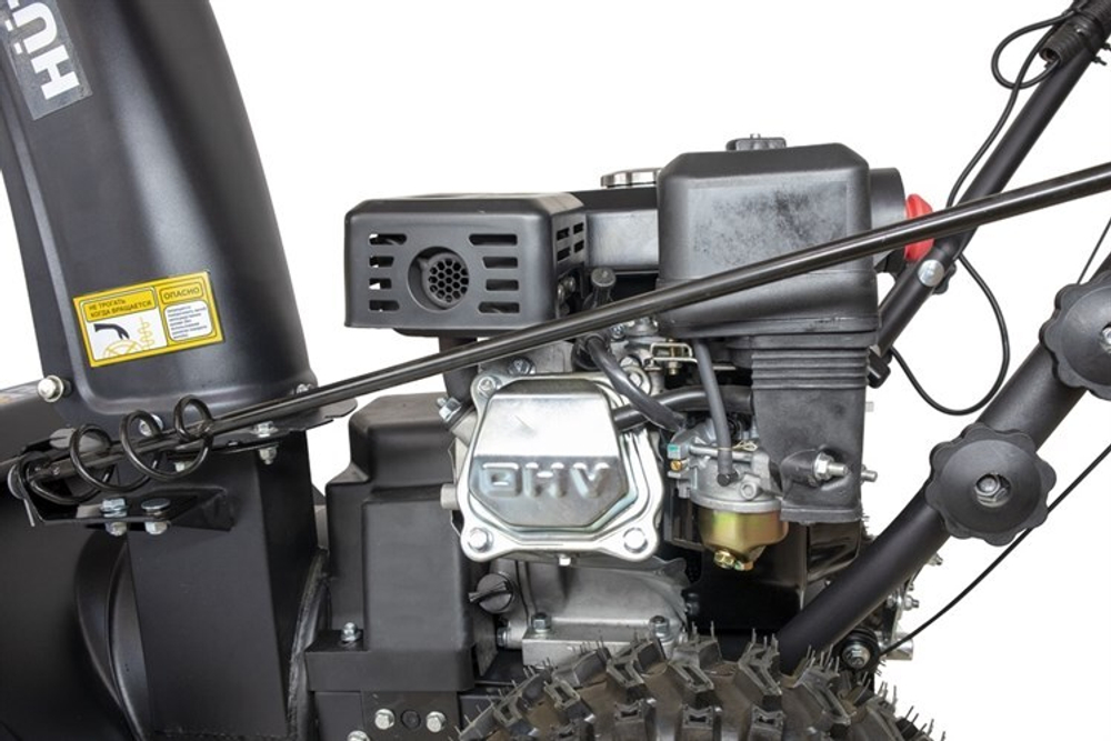 Снегоуборщик Huter SGC 4000E, бензиновый, 6.5л.с., самоходный