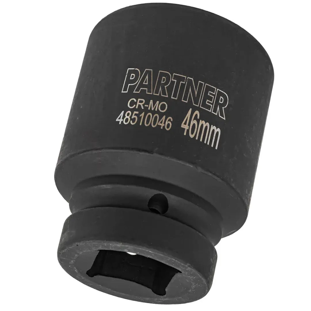 Головка ударная глубокая 46мм (6гр),1'' Partner PA-48510046