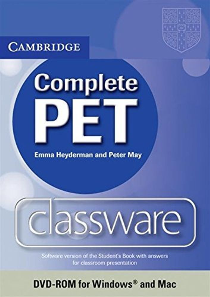 Complete PET  Presentation Plus DVD-R