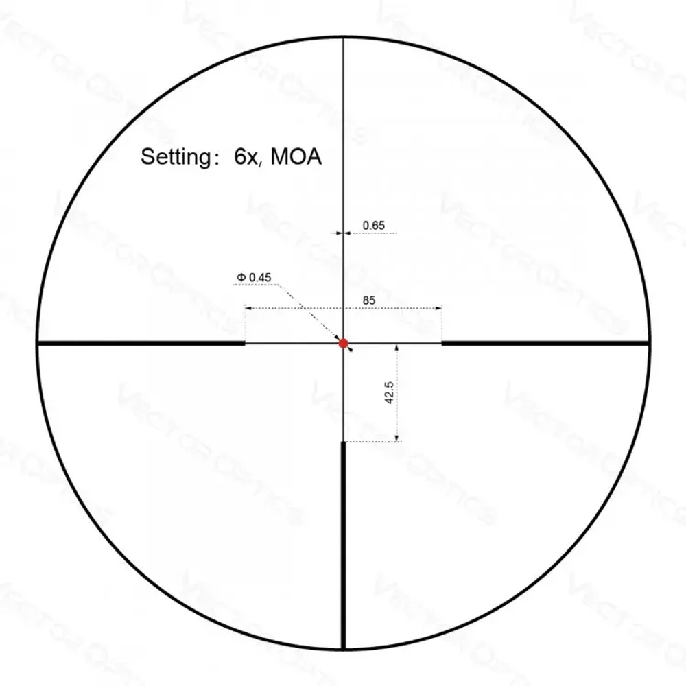 Прицел Vector Optics Constantine 1-6x24 SFP FIBER (SCOC-36)
