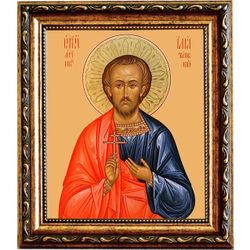 Илия Томский (Кюстенджийский) мученик. Икона на холсте.