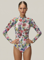 Купальник Сетка с молнией Шанхай