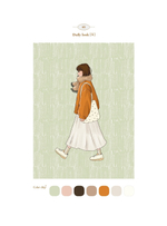 Picturesque day of Vision. Coloring Book