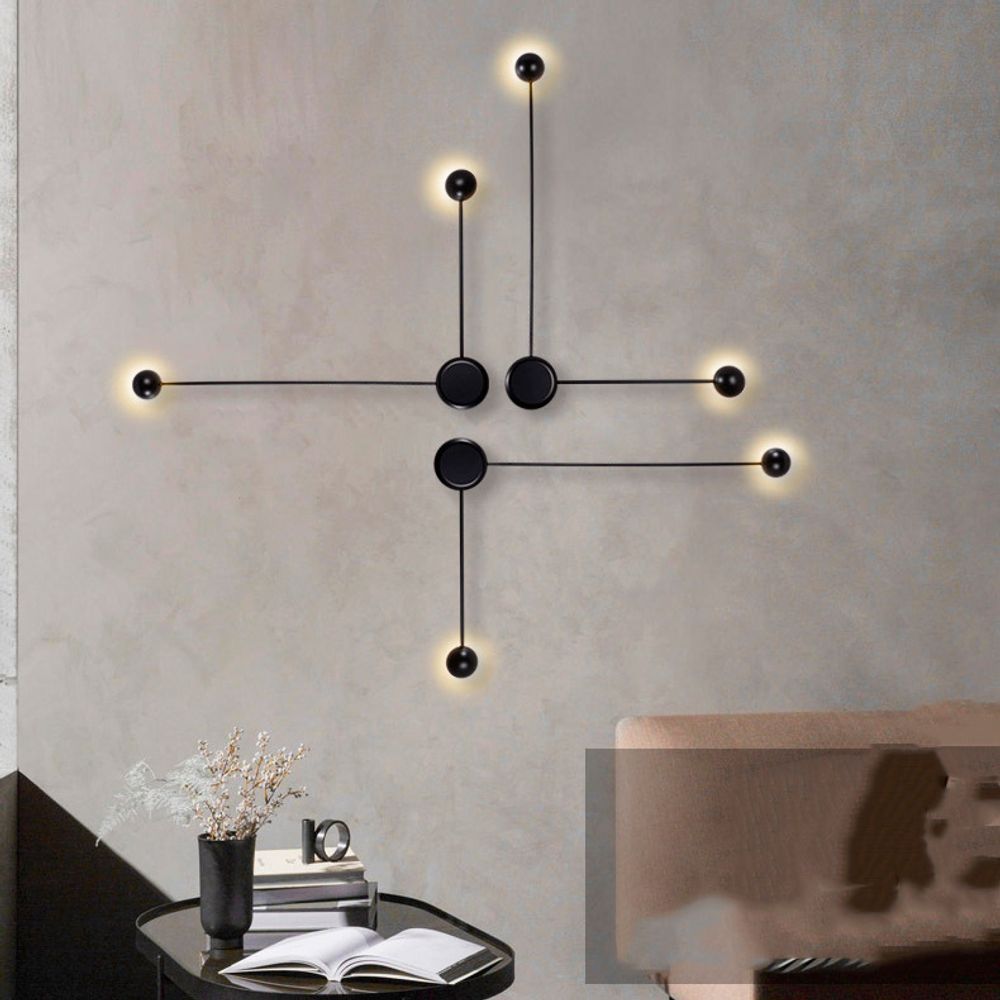 Бра Pin Wall Light A Black By Imperiumloft