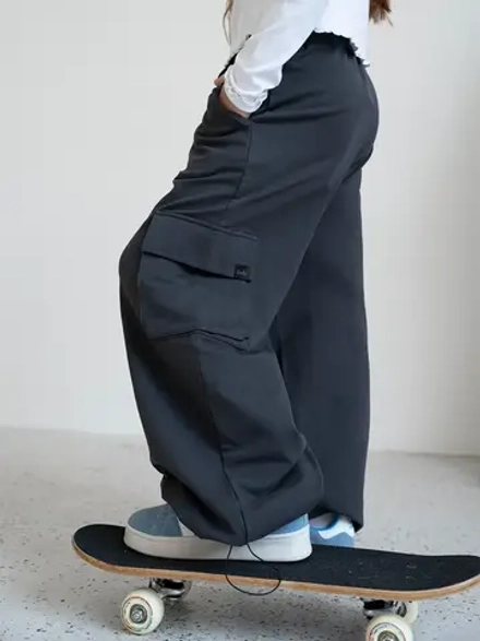 Штаны для девочки серые на осень