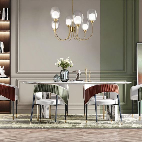 Подвесная люстра Maytoni Aura MOD016PL-06BS