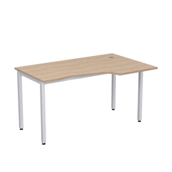 2М.123 Стол криволинейный прав. (1400*900*750)