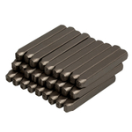 KING TONY (11427SQ06) Набор ударных клейм 6 мм, буквы-латиница, 27 предметов