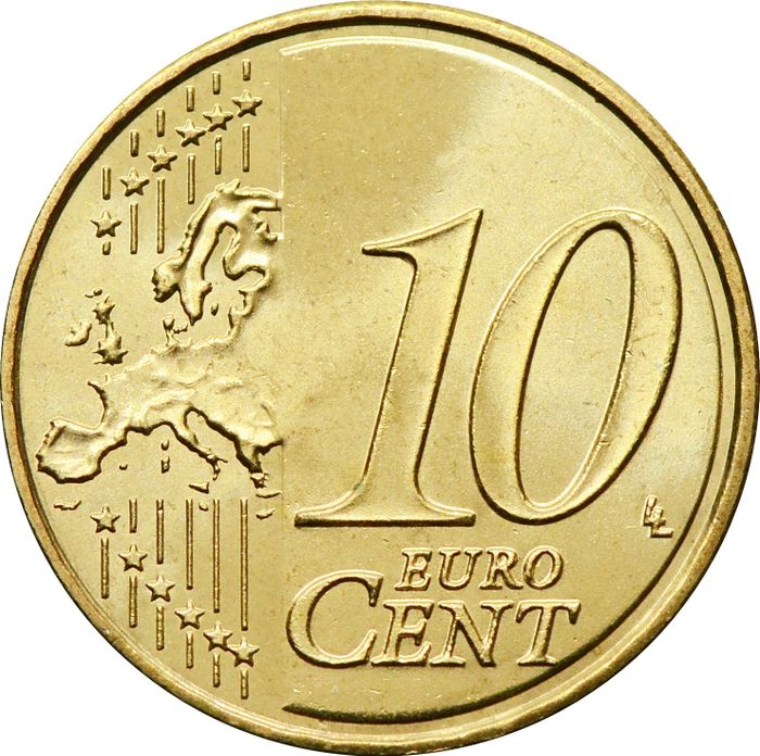 10 евроцентов 2015 Испания (10 euro cent)