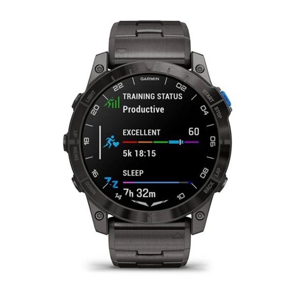 Умные авиационные часы Garmin D2™ Mach 1 Pro с титановым браслетом
