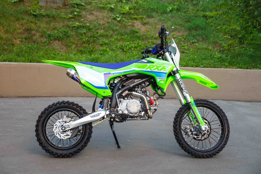 Питбайк Apollo RXF FREERIDE 150X-LE 17х14 Зелёный