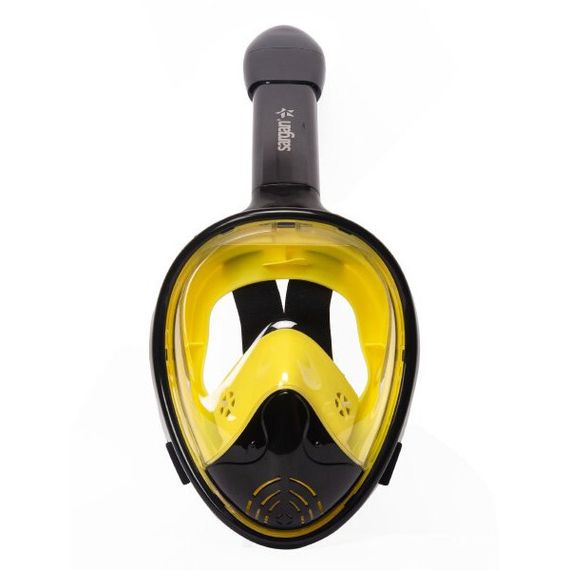 Маска полнолицевая Sargan Планета океан черная/желтый