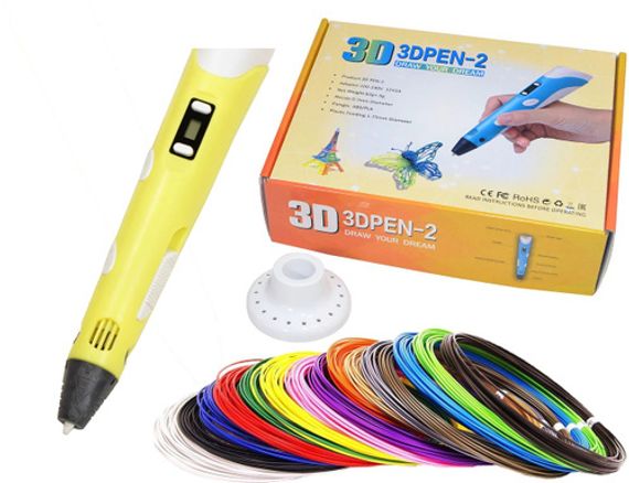 3D qələm \ 3D ручка \ 3D pen sarı
