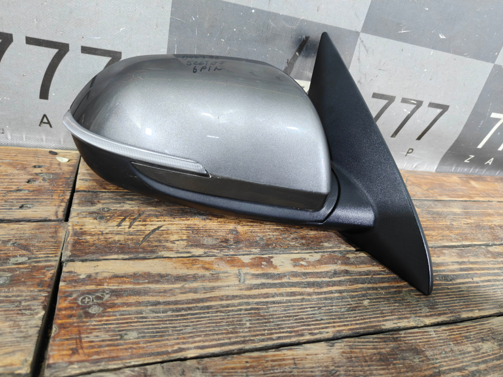 Зеркало правое 6 Pin (контактов) Kia Seltos 19-нв Б/У Оригинал 87620Q5070