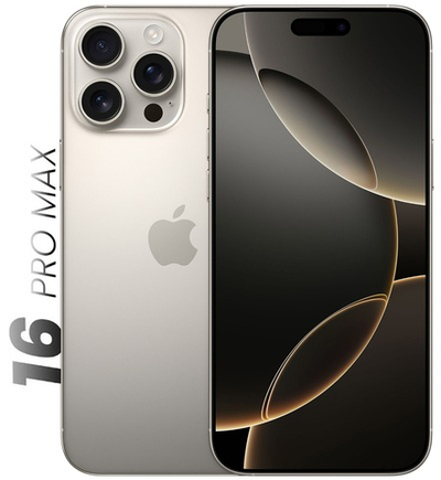 Смартфон Apple iPhone 16 Pro Max 256 ГБ («Натуральный титан» | Natural Titanium)
