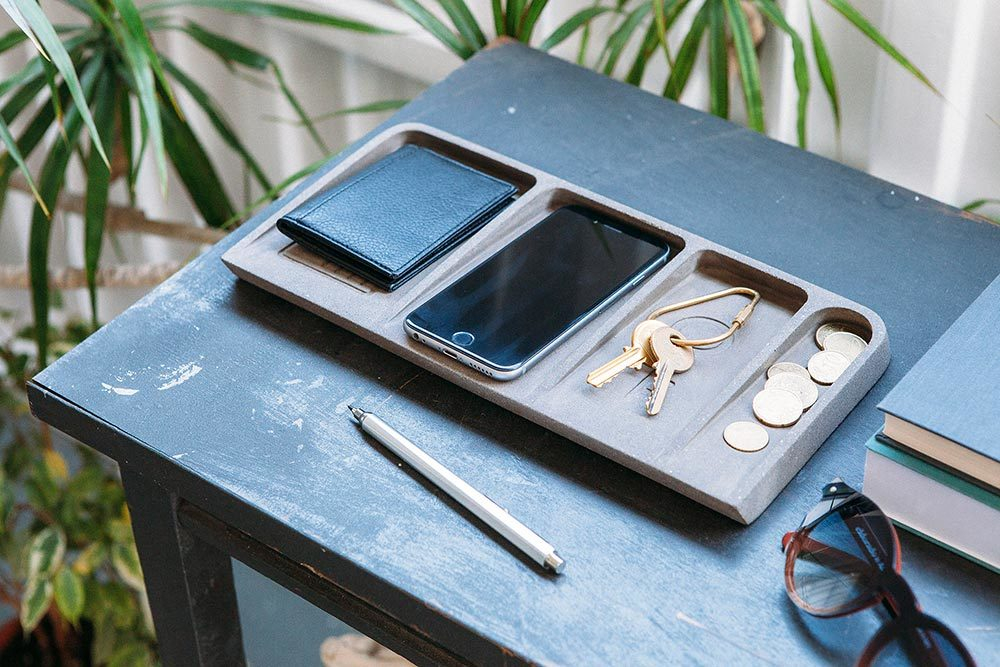 Органайзер для рабочего стола Le Videpoche чёрный Doiy