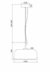 Подвесной светильник Maytoni MOD127PL-L6BR