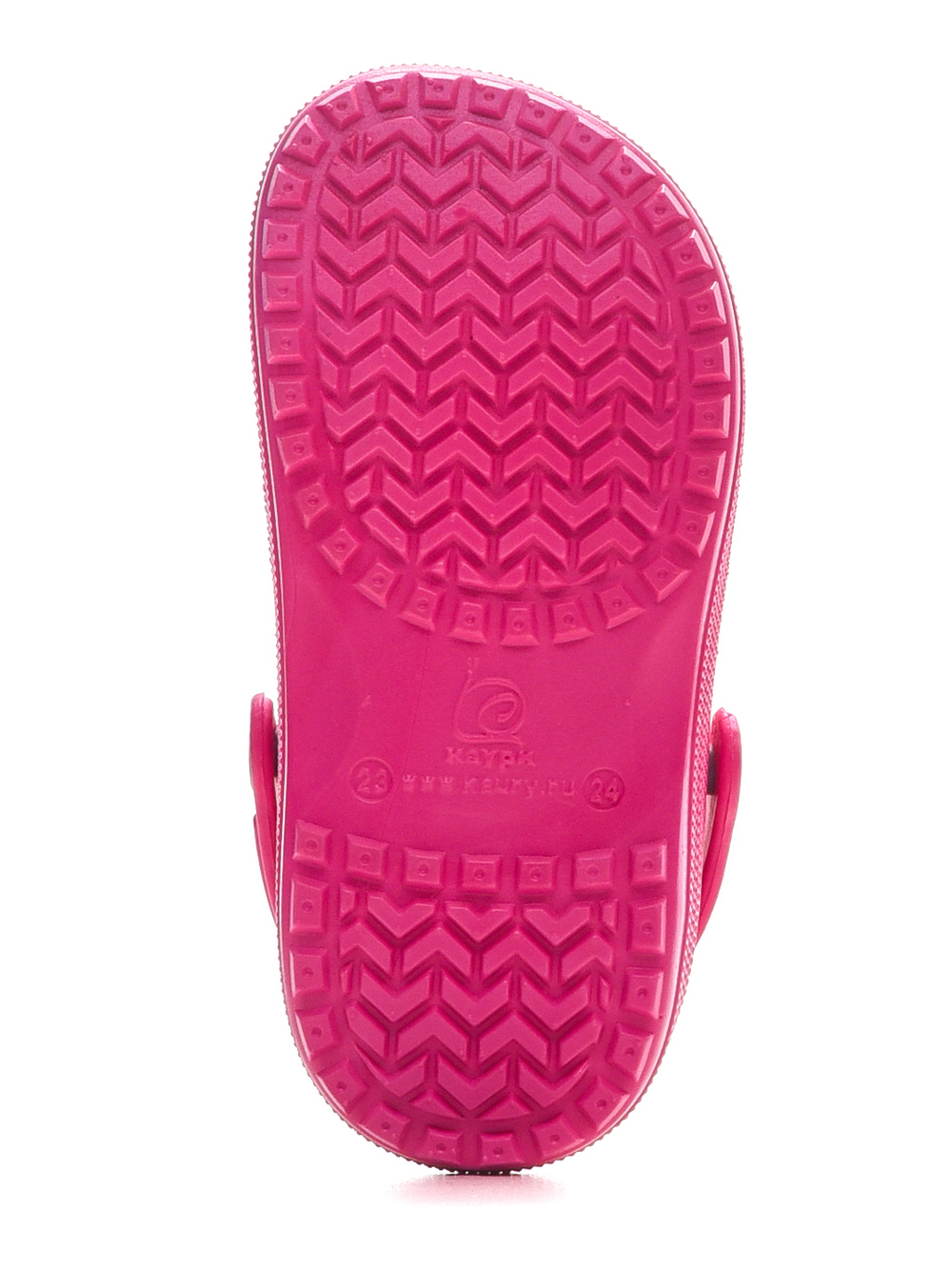 Сабо детские Kaury Hippo 1332ВД, Фуксия-бабочка
