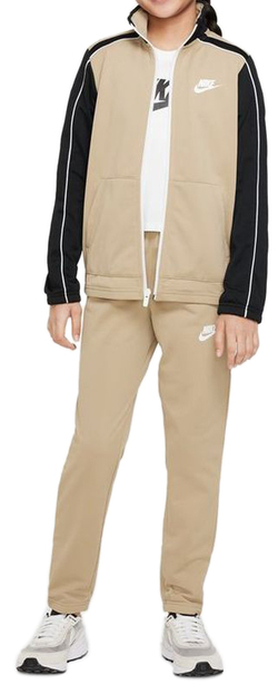 Костюм теннисный Nike U Swoosh Futura Poly Cuff TS - khaki/black/khaki/white