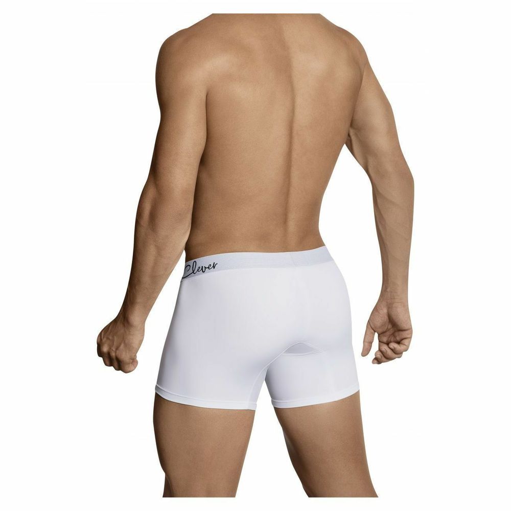 Мужские трусы боксеры белые Clever Neron Boxer 242001