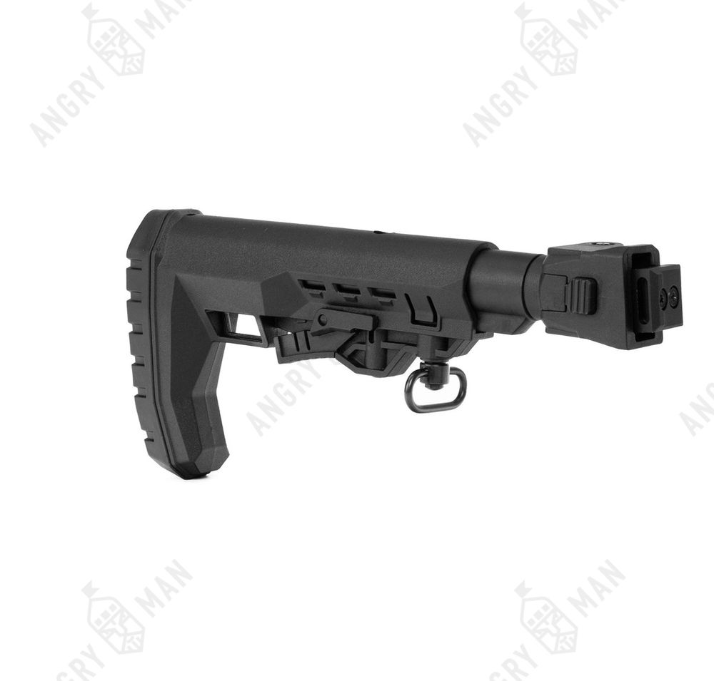 Приклад без рукоятки для боевых складных версий АК (74м, -12, -15, "сотая" серия и тд), на базе Atom, K.Arma