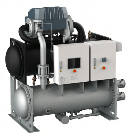 Водоохлаждаемый чиллер с центробежным компрессором MDVL-CWG170EV(X) серии MagBoost Apex