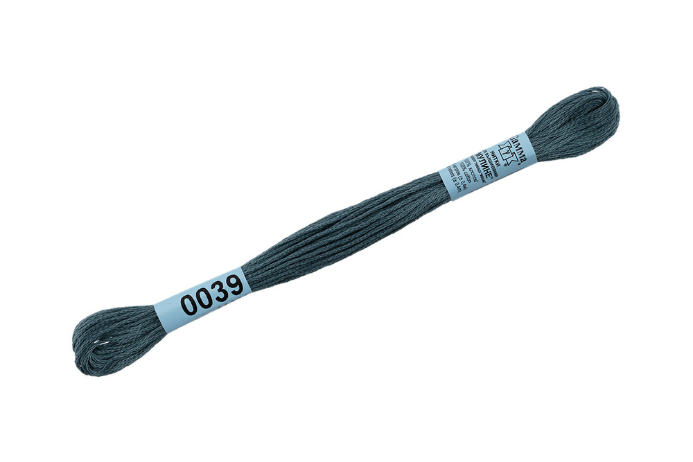 Мулине "Gamma", 100% хлопок, 8 м, №0039