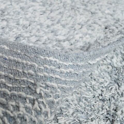 Набор ковриков "Sindbad" 2шт 60*100см/60*50см, хлопок, с гладким ворсом, светло-серый, 15046