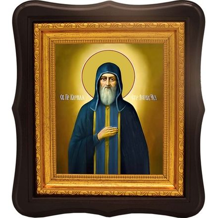 Кирилл Астраханский преподобный. Икона на холсте.