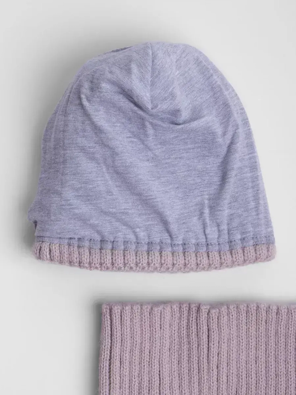 Шапка для мальчика и снуд демисезон